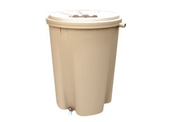 Beige Rain Barrel